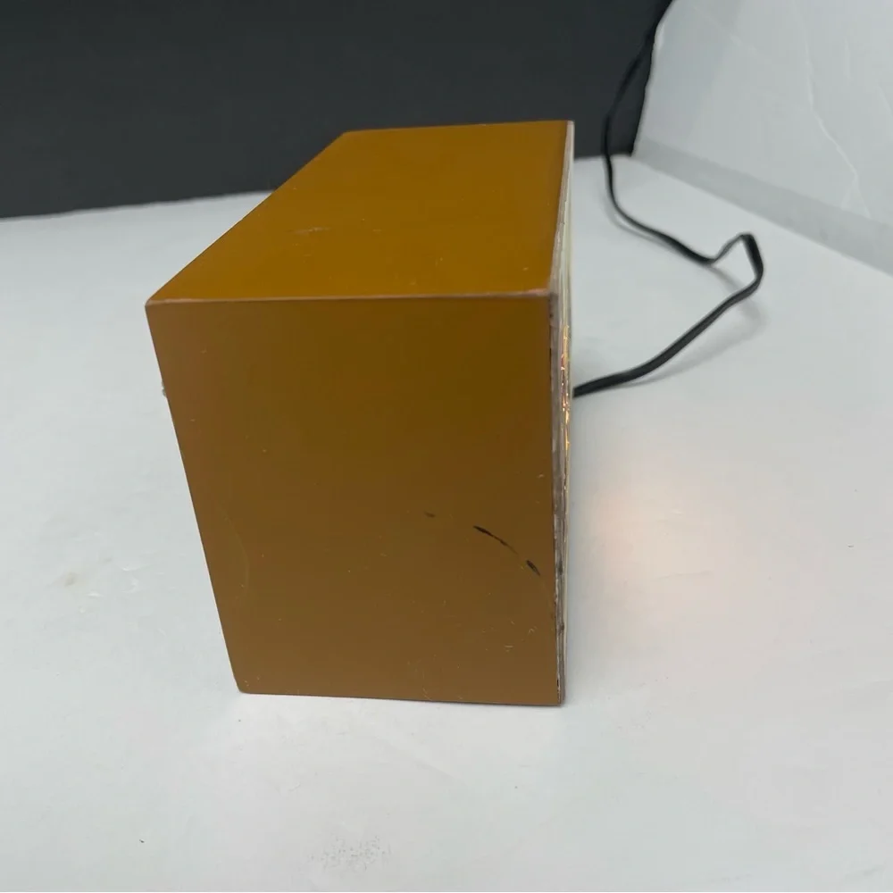 Happy Thanksgiving Light-Up wooden‎ box with cord and switch Holidays decoration